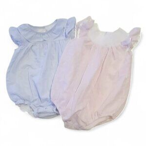 Cecil and Lou Lil Cactus Rompers Girls 3T Pastels